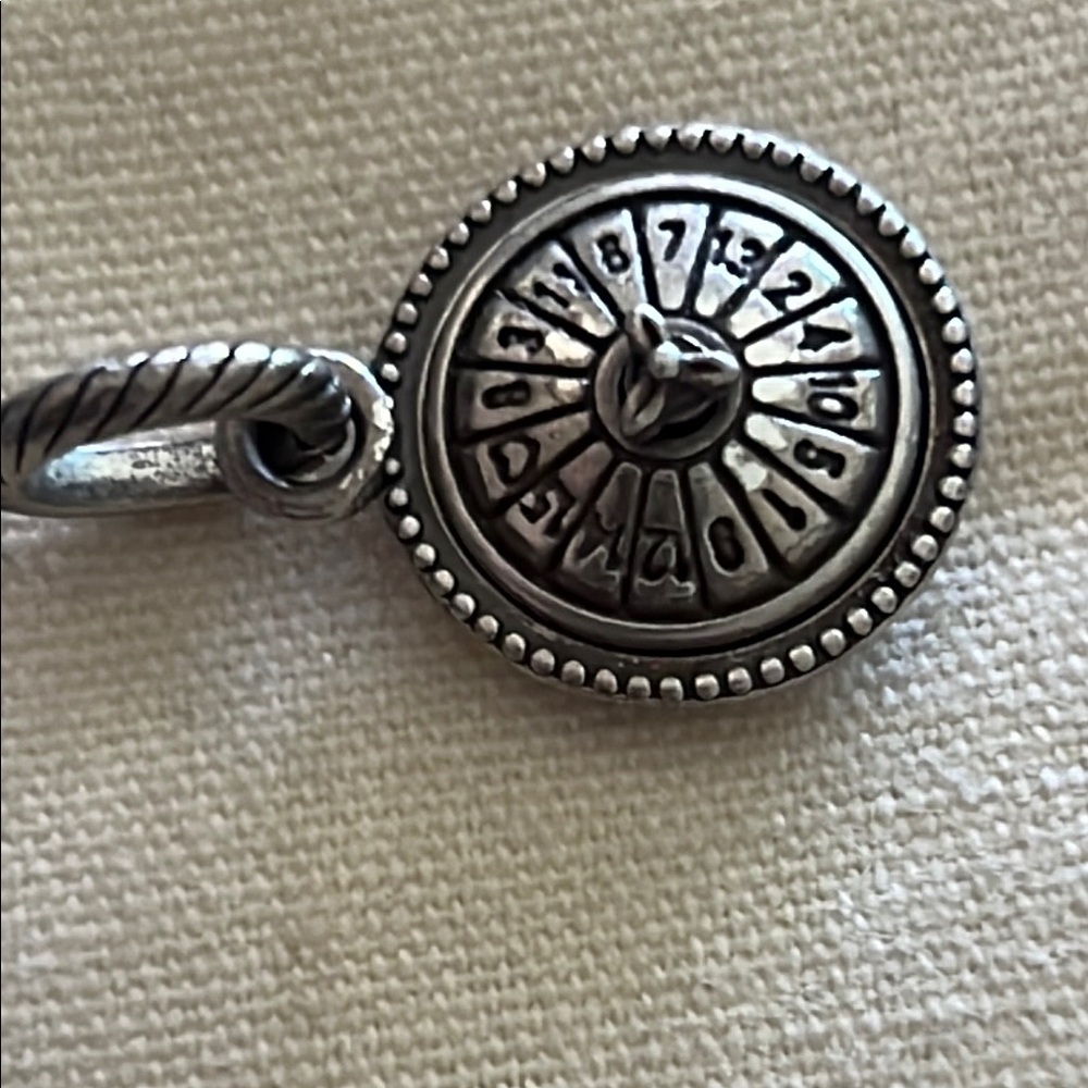 Brighton roulette wheel charm